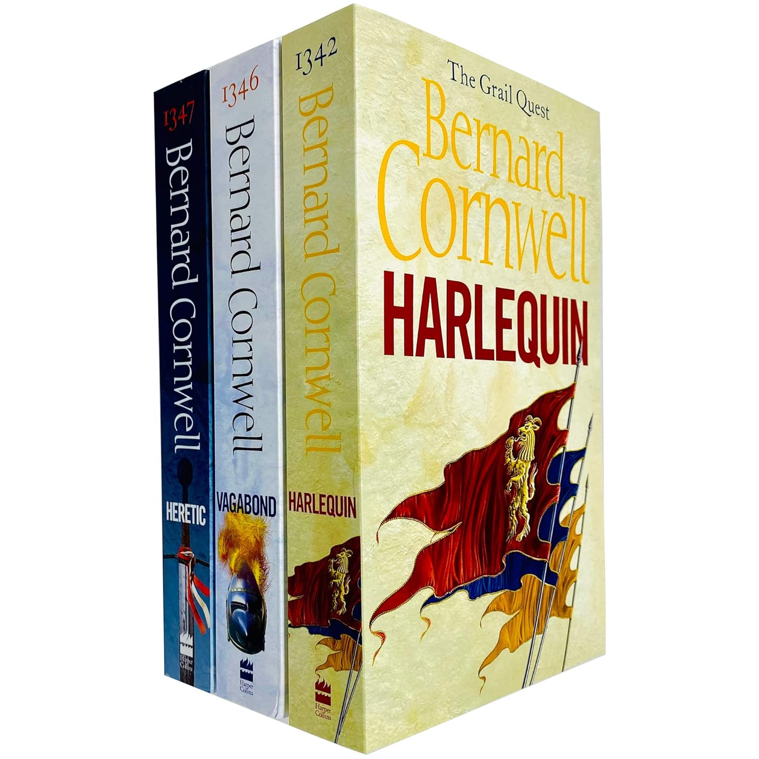 Grail Quest Series by Bernard Cornwell