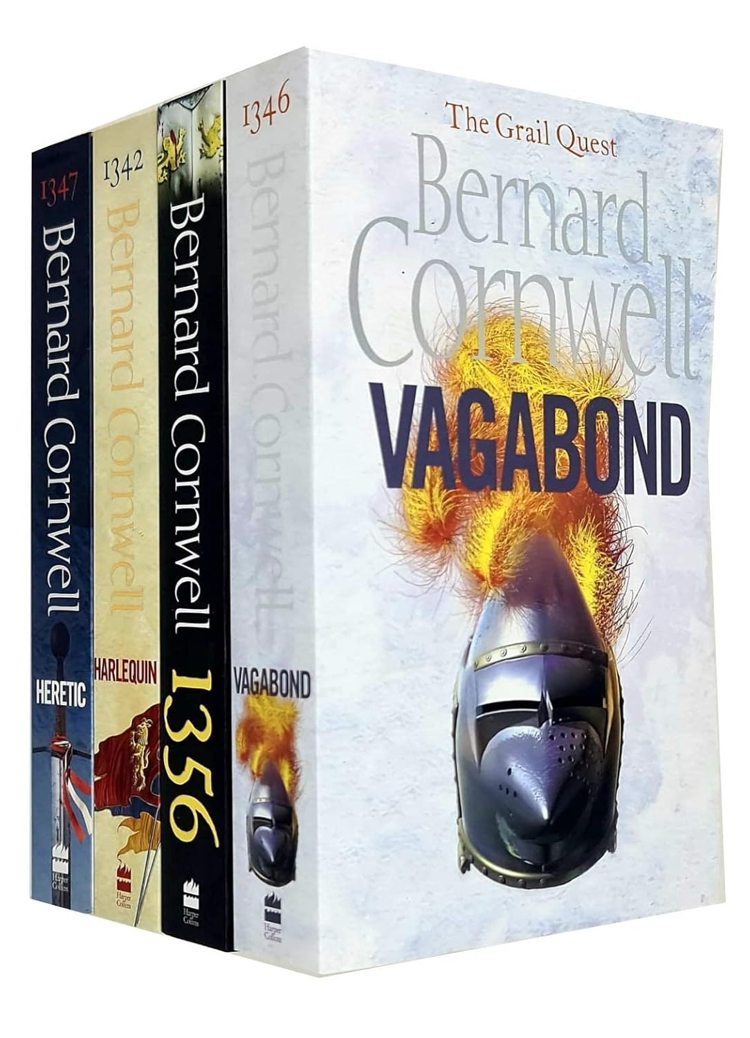 The Grail Quest Series by Bernard Cornwell